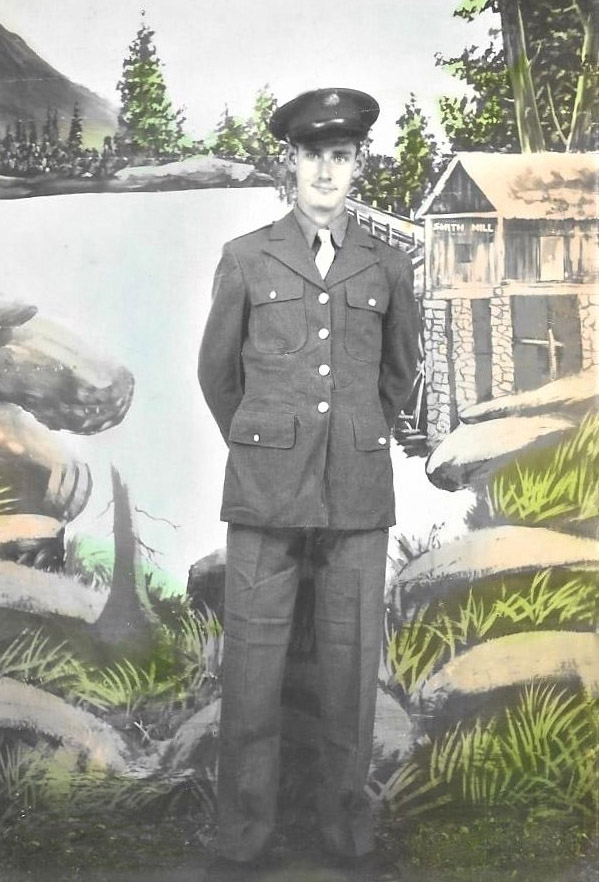 Private Wesley Forsythe 1943.